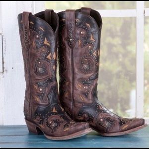 Lucchese Studded Women’s Cowboy Boots
